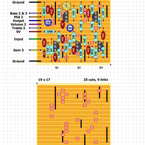 box of metal schematic|Guitar FX Layouts: ZVex Box of Metal .